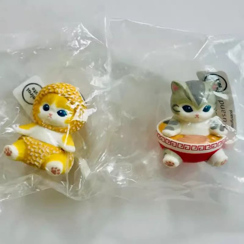 Giocattolo di action figure da collezione giapponese Eikoh Mofusand Shark Cat Fifth Wave in stock - Figure di robot dipinte a mano per hobby
