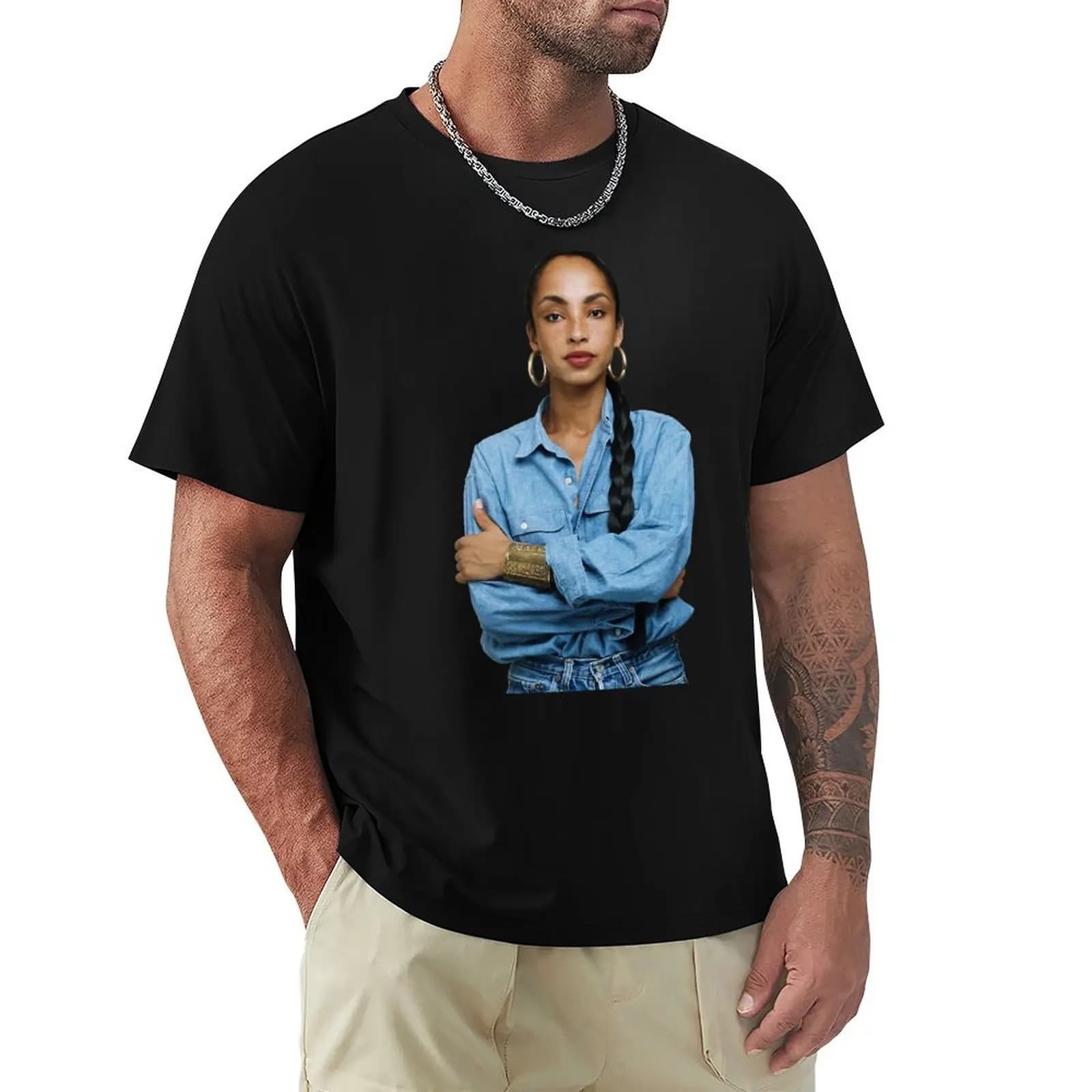 Sade T-Shirt Casual Work Wear T-Shirt