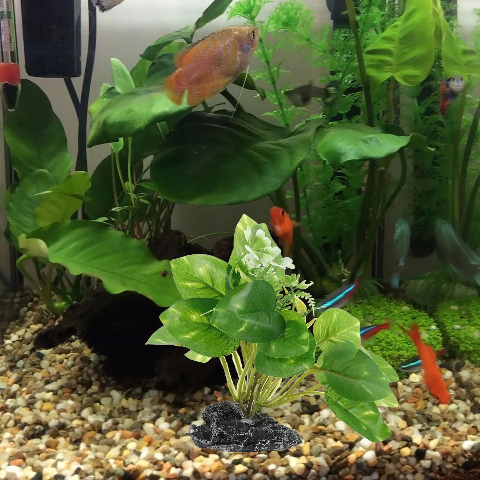 Fake Aquarium Plants Green Artificial Water Grass Decoration Fish Tank Ornament Aquatic Plants Plastic Fish Tank Supplies