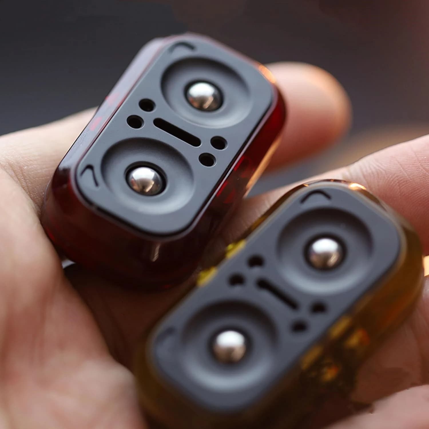 GAO Studio Gufo Rotatin Poker Slider Push Card EDC Giocattoli sensoriali antistress Fidget Spinner Strumento ADHD Fidget Toy