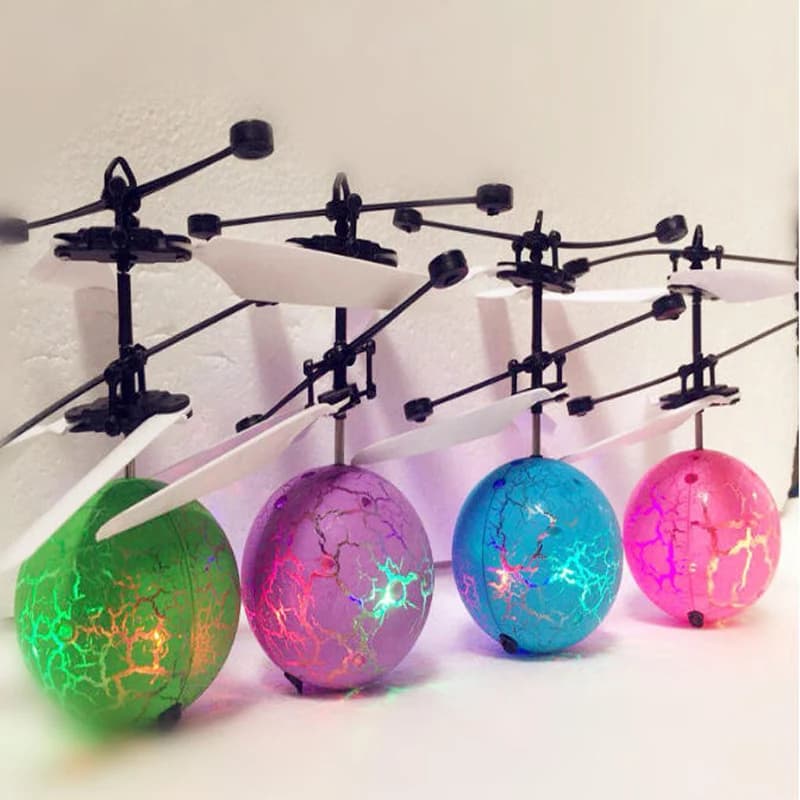 Kids Mini Drone RC Helicopter Aircraft Flying Ball Fly Toys Ball Shining LED Lighting Quadcopter Dron Fly Helicopter Boy Toys