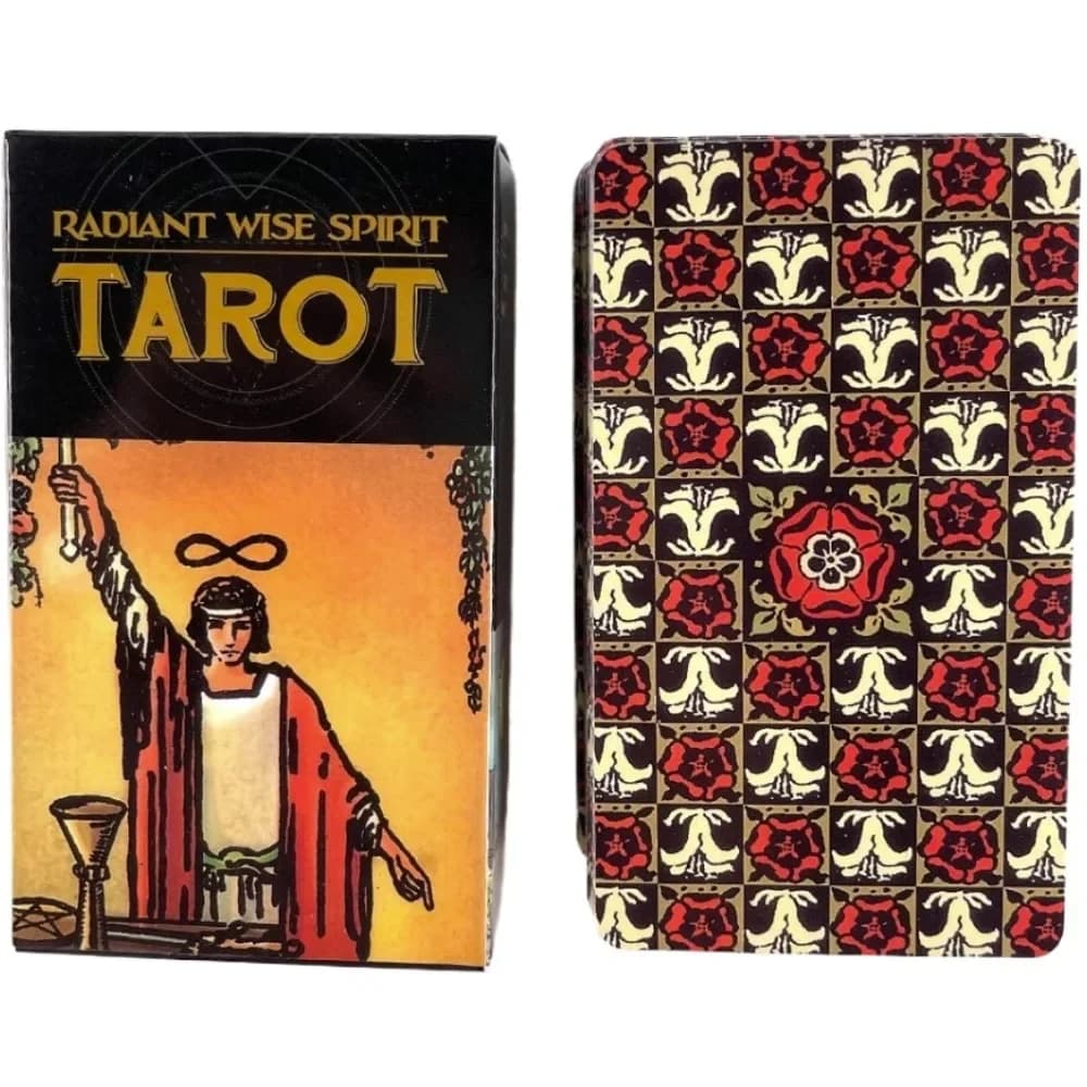 Radiant Wise Tarot Oracle Card Giochi di intrattenimento per il tempo libero Carte Riunioni di famiglia Carte dei tarocchi Giochi da tavolo Tarot Guida PDF