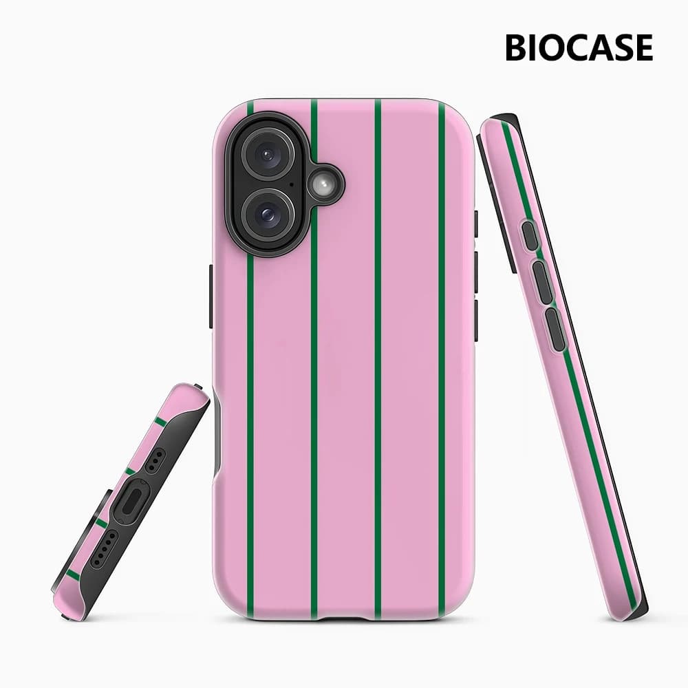 Custodia per telefono Must-Haves per IPhone17 con strisce verdi rosa per IPhone 17 16 15 14 13 12 122 Pro Max Plus Cover posteriore a doppio strato