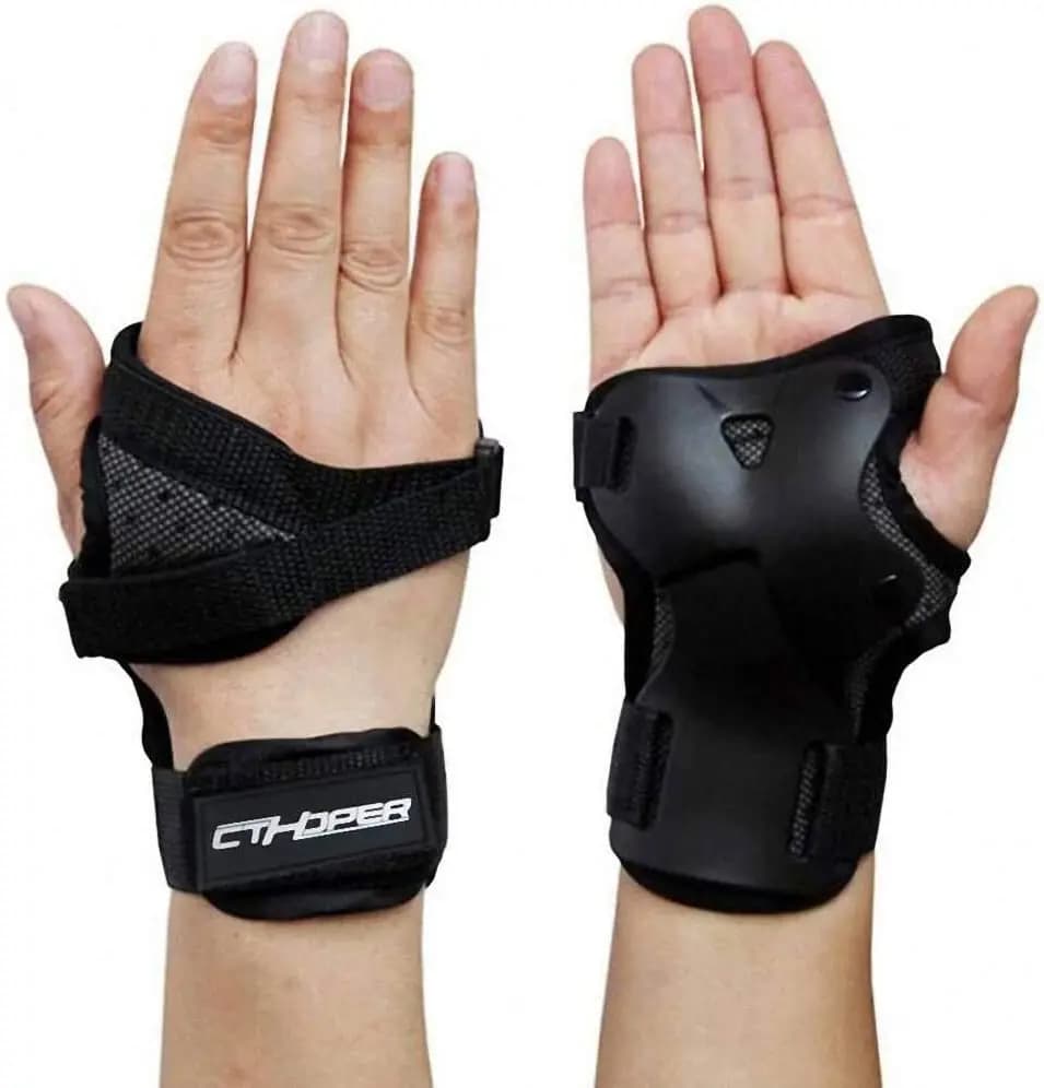 CTHOPER Wrist protection Sports protective equipment Wheel skate wrist support Skateboard Ski Snowboard Cycling Scooter Riding