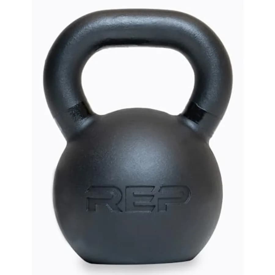 Kettlebell Singolo per Home Gym, da 5 a 50 libbre, in Ghisa, per Allenamento di Forza e Potenza, Pesi Liberi, Manubrio A
