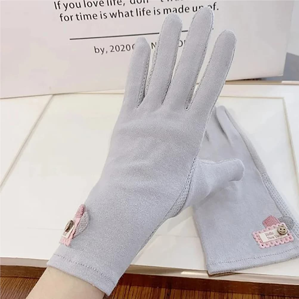 Nuovi guanti per protezione solare da donna Guanti per protezione solare estiva Guanti touch screen antiscivolo Guanti da guida per ciclismo Guanti sottili anti-UV