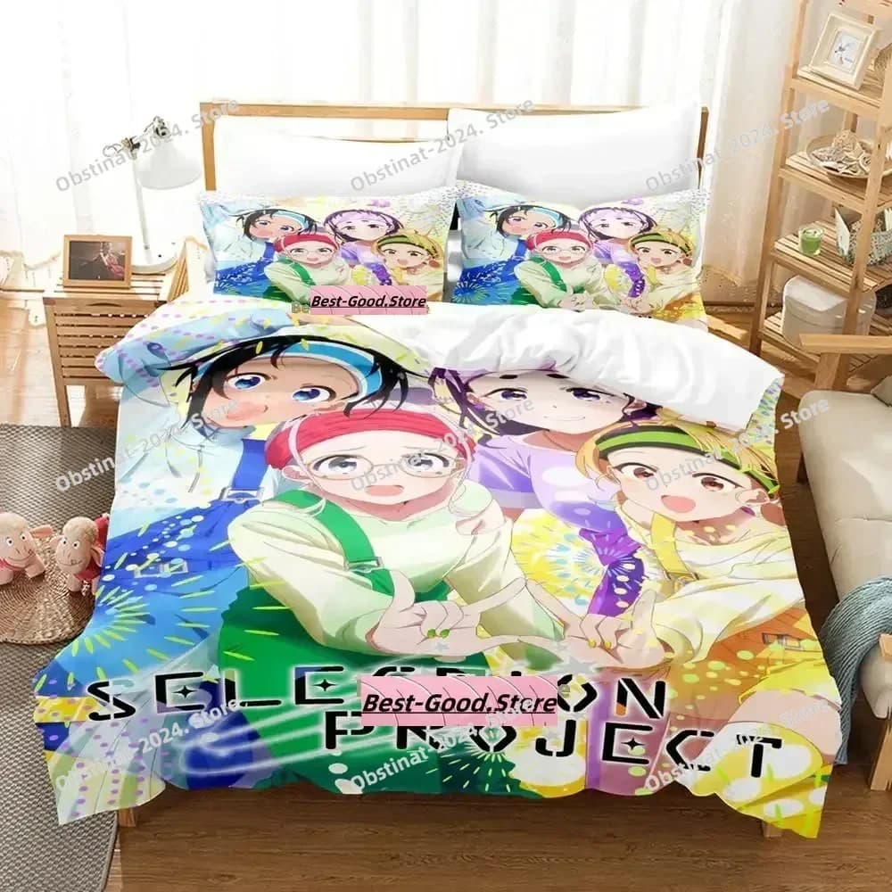 Top SELECTION PROJETTO Set biancheria da letto Copripiumino Completo Queen King Size Federa Letto Stampato Set letto Aldult Camera da letto per bambini Singolo Twin