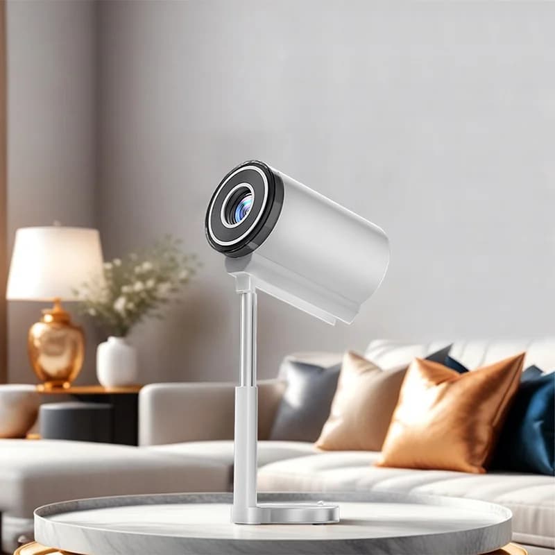 Proiettore Home Theater Touyinger X9 Pro Mini 4K LED Android 13 Tascabile Smart WiFi con Supporto Girevole e Design Unico