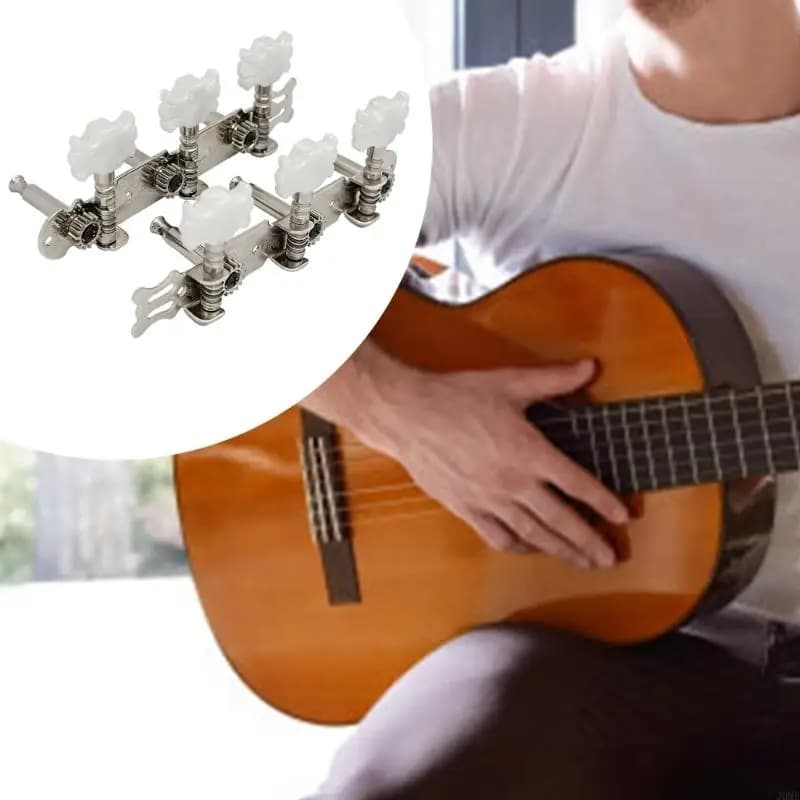 Confezione da 2 meccaniche professionali in metallo adatte per l'intonazione stabile della chitarra JOME