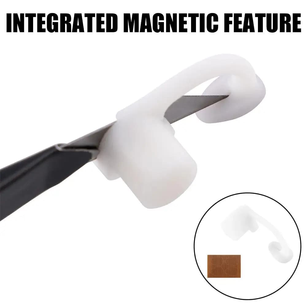 Utensile di Precisione per Rifilatura Bordi con Magnete, Coperture Guida per Taglio Preciso di Pellicole in Vinile, Lame da 9mm, Tappo Magnetico per Auto