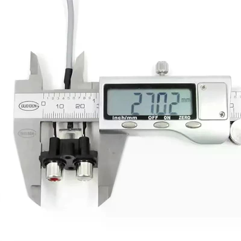 30CM Audio Signal Cable 2 TO XH2.54MM-3PIN Audio Input Socket Extended Sound Signal Interface For Amplifier Panel