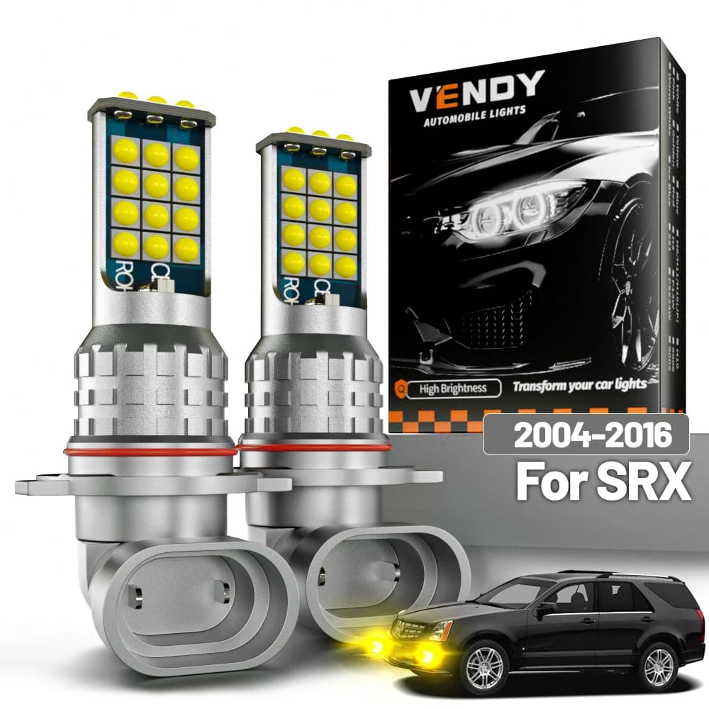 2 Pezzi Fari Fendinebbia LED per Cadillac SRX 2004-2016 2005 2006 2007 2008 2009 2010 2011 2012 2013 2014 2015 Accessori Canbus