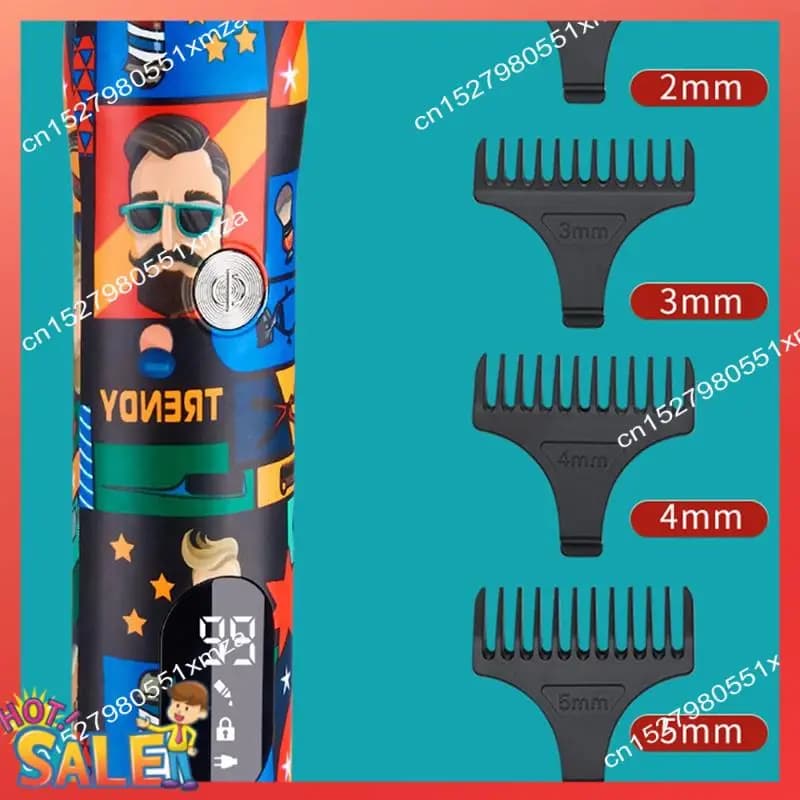 ABCL rechargeable barber cutters Electric finish cutter Barba Trimmer Rasoio