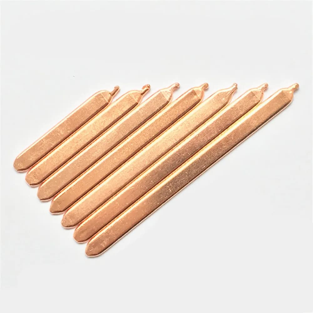 1 pz 60mm-300mm Rame Puro CPU GPU RAM Tubo di Calore Del Computer Portatile Del Radiatore di Riscaldamento di Raffreddamento Tubi di Calore Piatto Dissipatore di Calore Del Computer Notebook