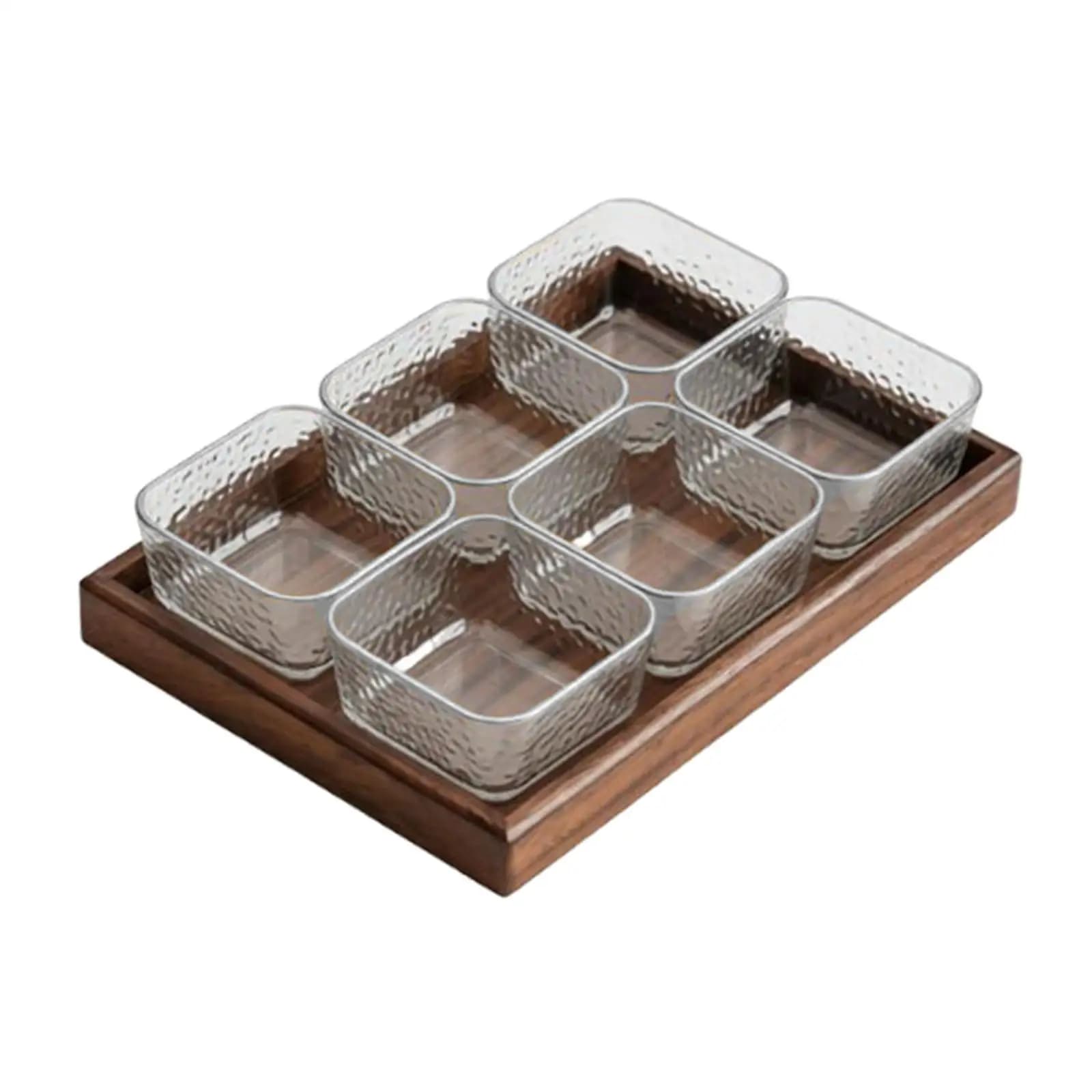 Vassoio Diviso per Servire Frutta, Snack, Frutta Secca, Caramelle e Noci per Feste