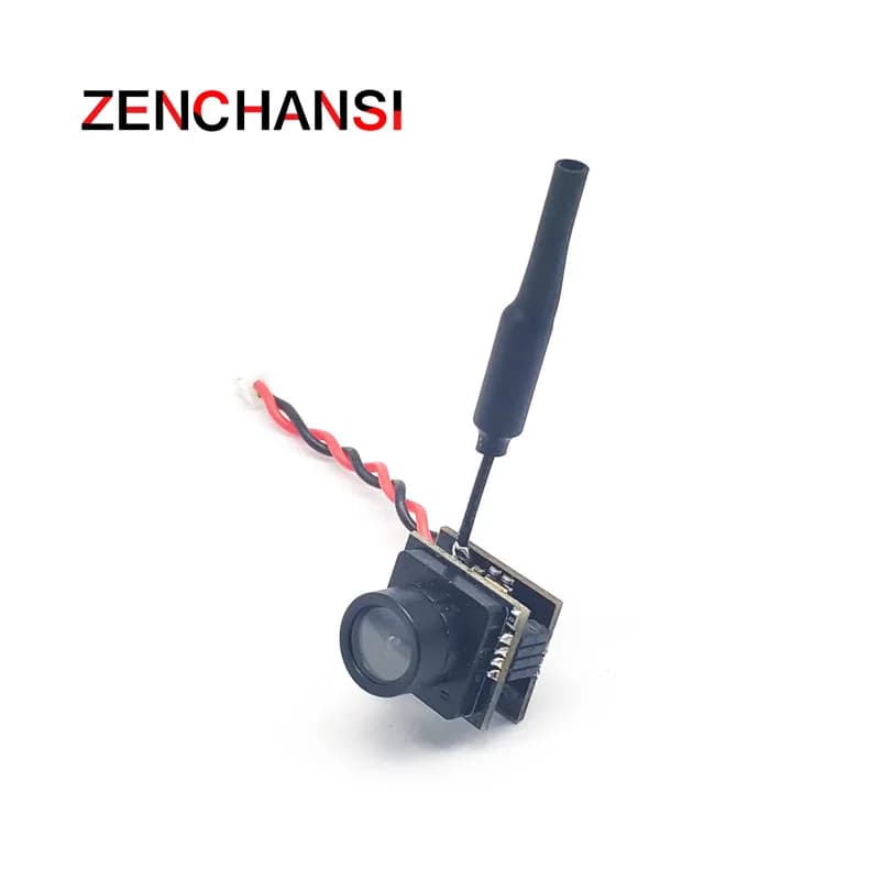 Transmitter MINI 5.8G FPV 48CH 25mW VTX-CAM with AIO 600TVL camera 120 degrees for RC drone parts