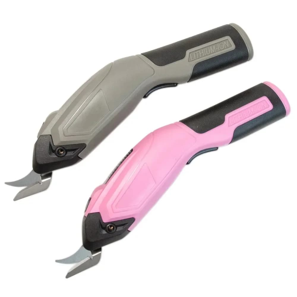 Forbici elettriche per tessuti Taglierina per scatole Cesoie a batteria Utensile da taglio per pistola per tufting Tappeto maquina tufting strumenti per cucire