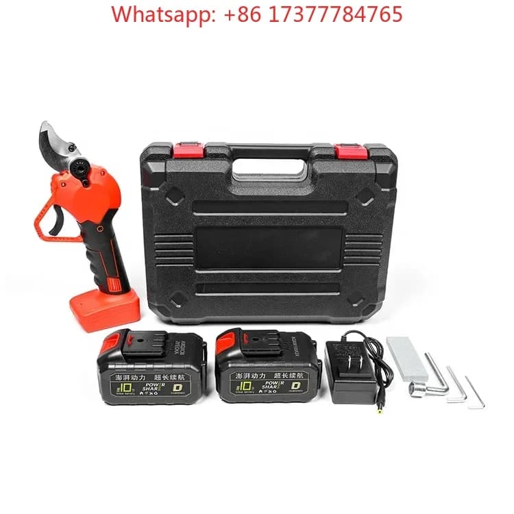Forbici Elettriche Professionali Senza Fili SHEAR2210 2026, Potatore per Alberi da Giardino, Potatore a Batteria al Litio, Cesoie Elettriche per Potatura