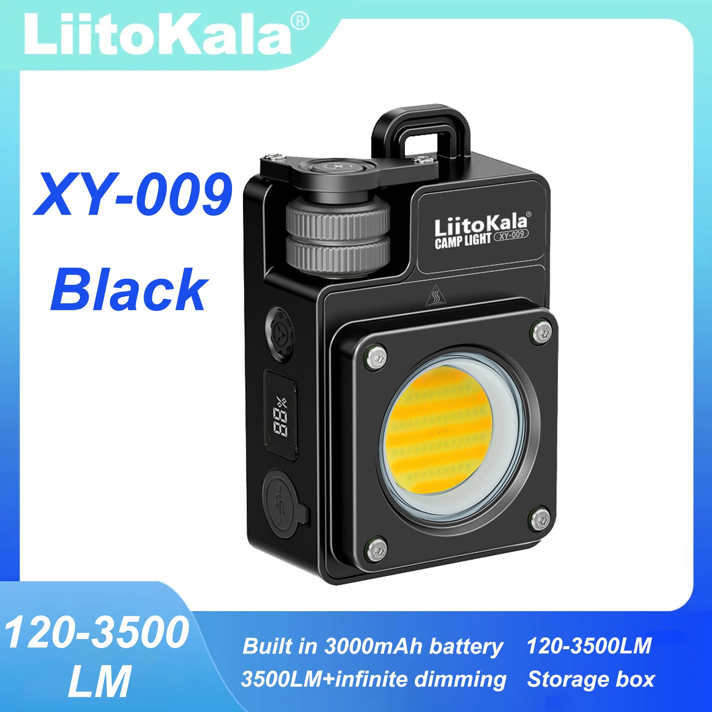Liitokala XY-009 Lampada da lavoro portatile Illuminazione multifunzionale compatta e versatile per varie attività