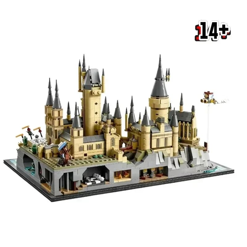 Bandai New Arrival 76419 Hogwarts Castle & Courtyard Detailed Kit Detailed Replica for compatible with LEGO bricks