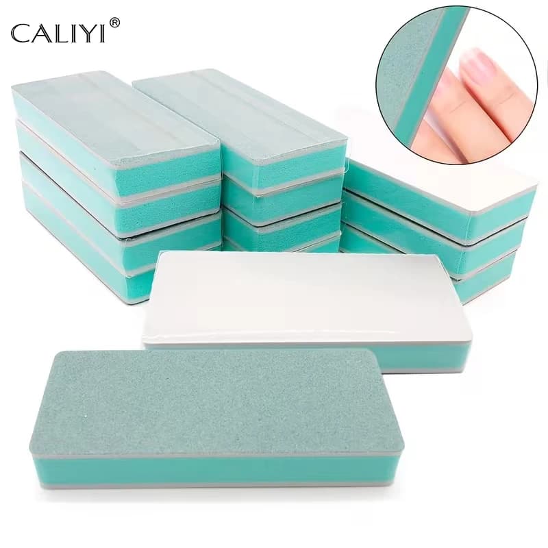 Grandi blocchi lucidanti per unghie a doppia faccia, strumenti professionali multifunzionali per la cura delle unghie e la lucidatura, ideali per saloni di bellezza e per esaltare la brillantezza.
