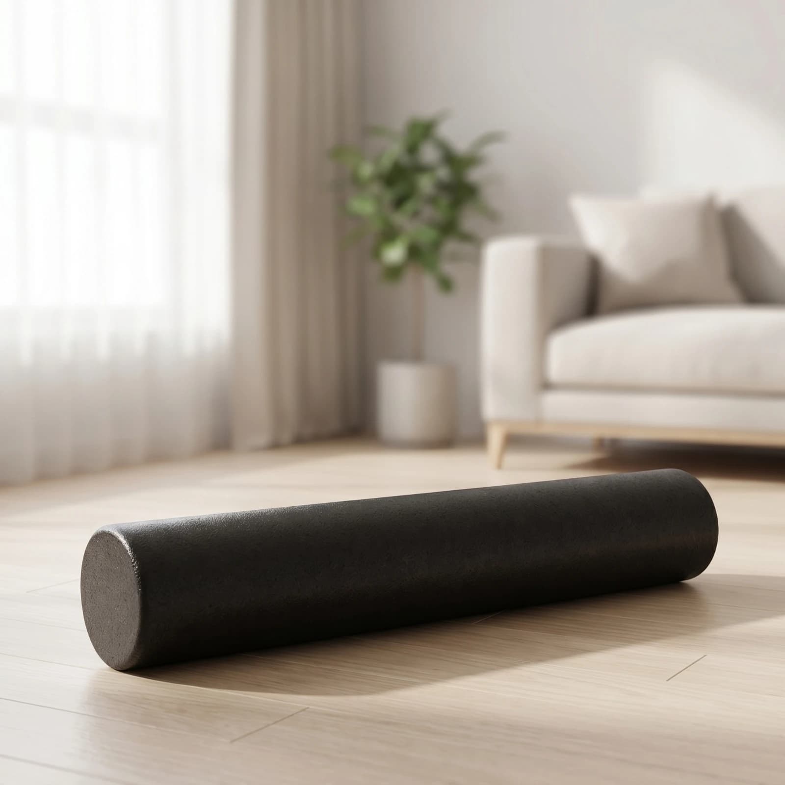 Expanded Polypropylene Foam Roller Long-Lasting Solid Foam Roller Fitness Equipment Deep-Tissue Muscle Recovery for Athletes