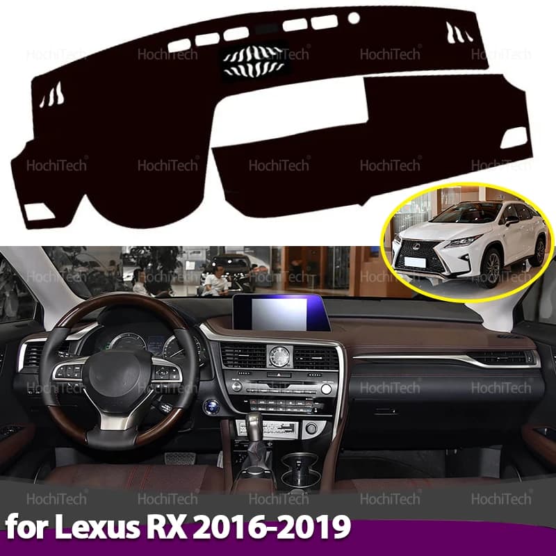 Copertura del cruscotto per Lexus RX AL20 RX200t RX300 RX350 RX450h 350 2016-2019 Dash Zerbino Tappeto Pad Ombra Mantello Coperta Accessori auto