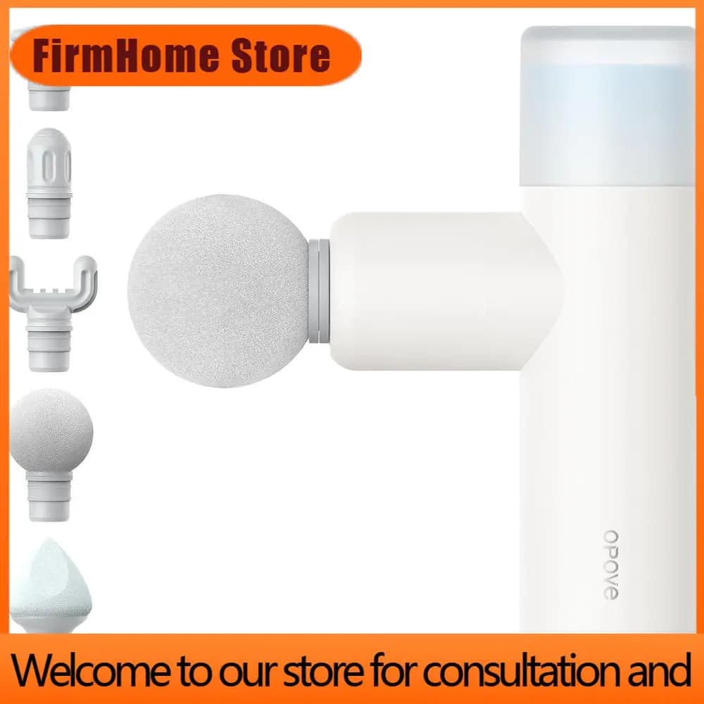 FirmHome StoreCompact 7mm Amplitude Massage Gun, 4-Level Vibration, Ultralight & Rechargeable For Back Pain Relief & Active Reco