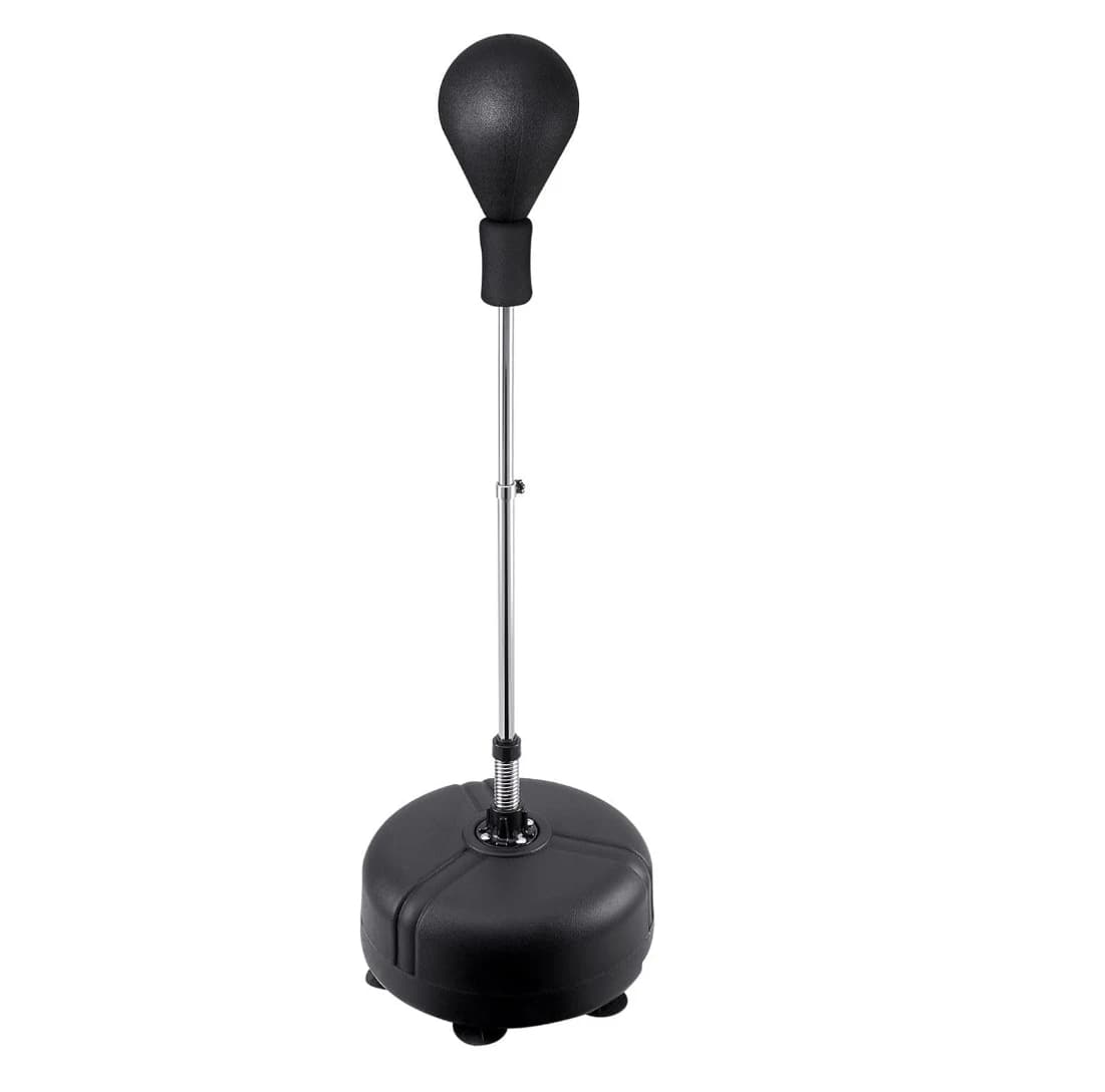 Professional boxing bag Reflex boxing bag Self-supporting leather ball for boxing, anti-stress and fitness equipment