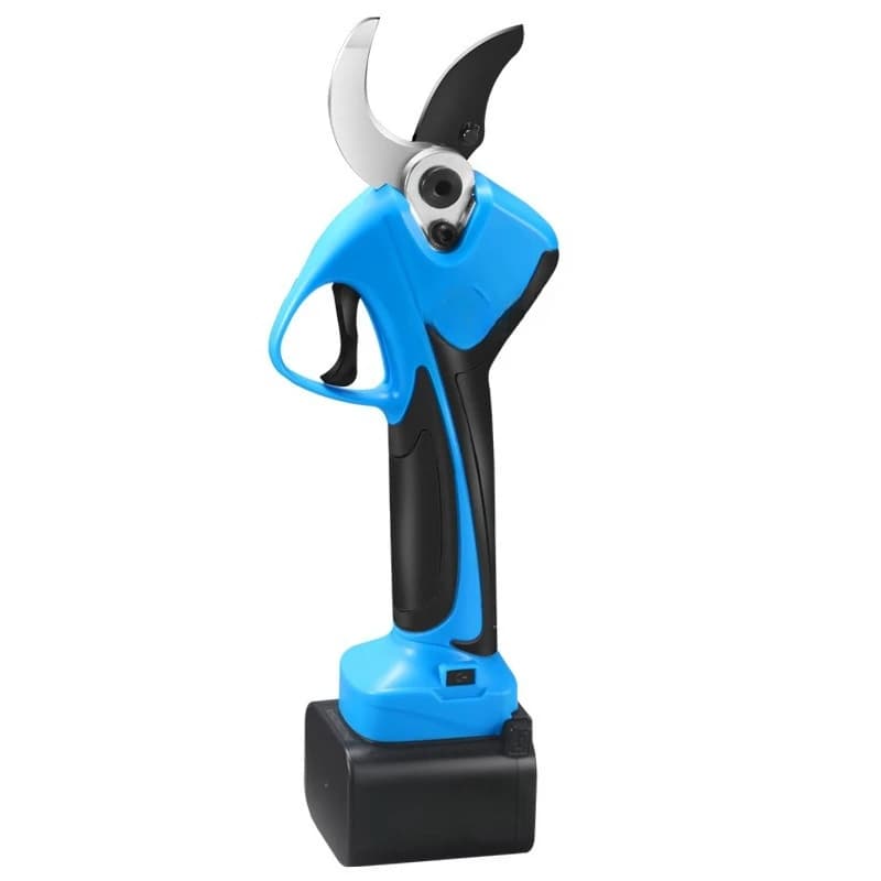 Professional electric pruning scissors with lithium battery, diameter 40 mm, electric garden scissors.