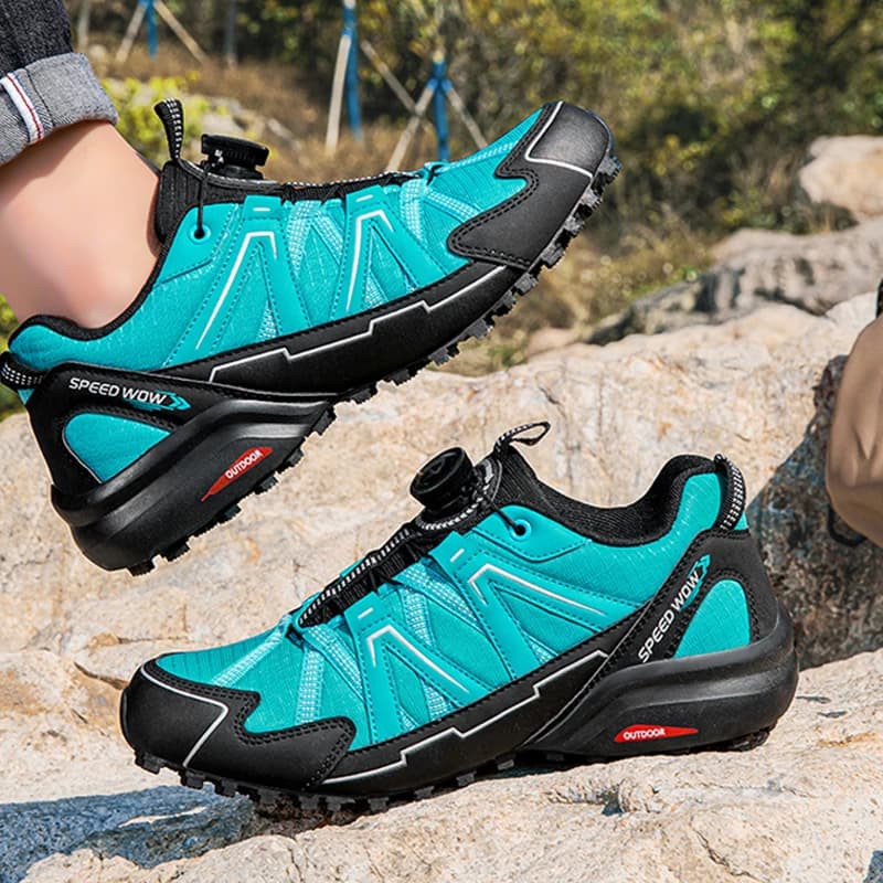 Nuove Scarpe da Trekking da Uomo Traspiranti con Lacci, Sneakers Ammortizzate per Arrampicata e Turismo all'Aperto