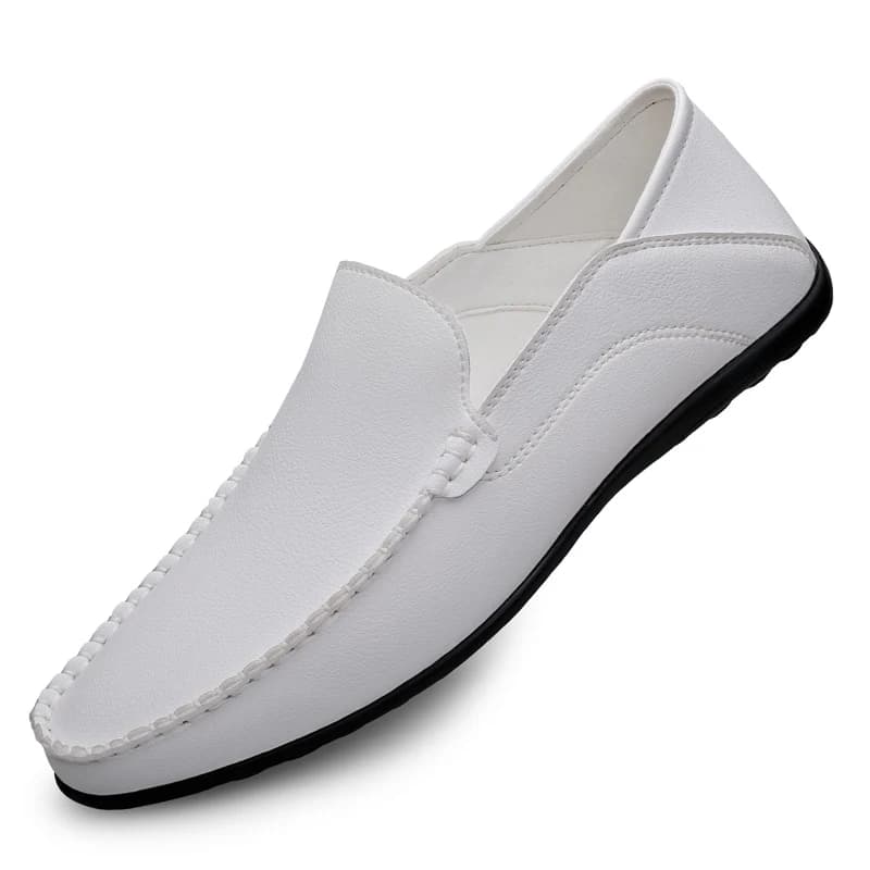 Scarpe da uomo casual in pelle per tutti i giorni, mocassini da guida, nuove scarpe Doudou da uomo per tutte le stagioni, da esterno, slip-on.