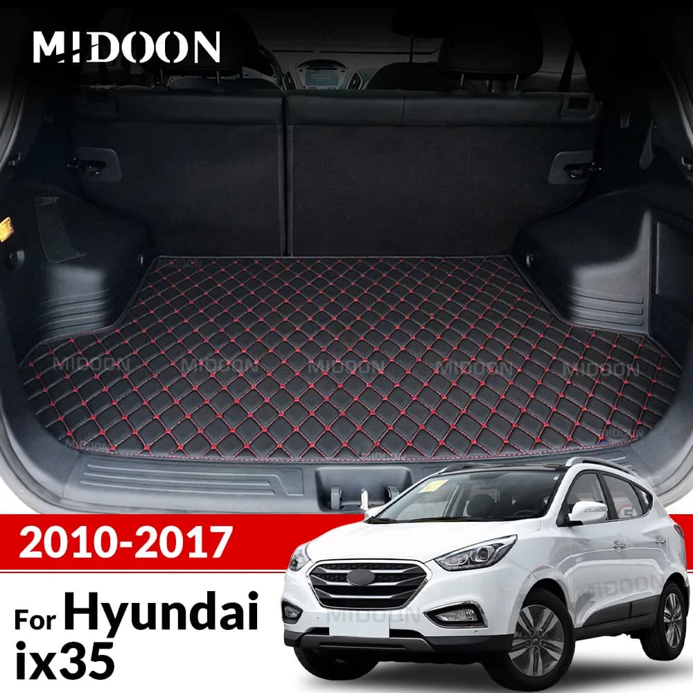 Tappetino per bagagliaio per Hyundai ix35 2010 2011 2012 2013 2014 2015 2016 2017 accessori per Auto personalizzati decorazione d'interni per Auto