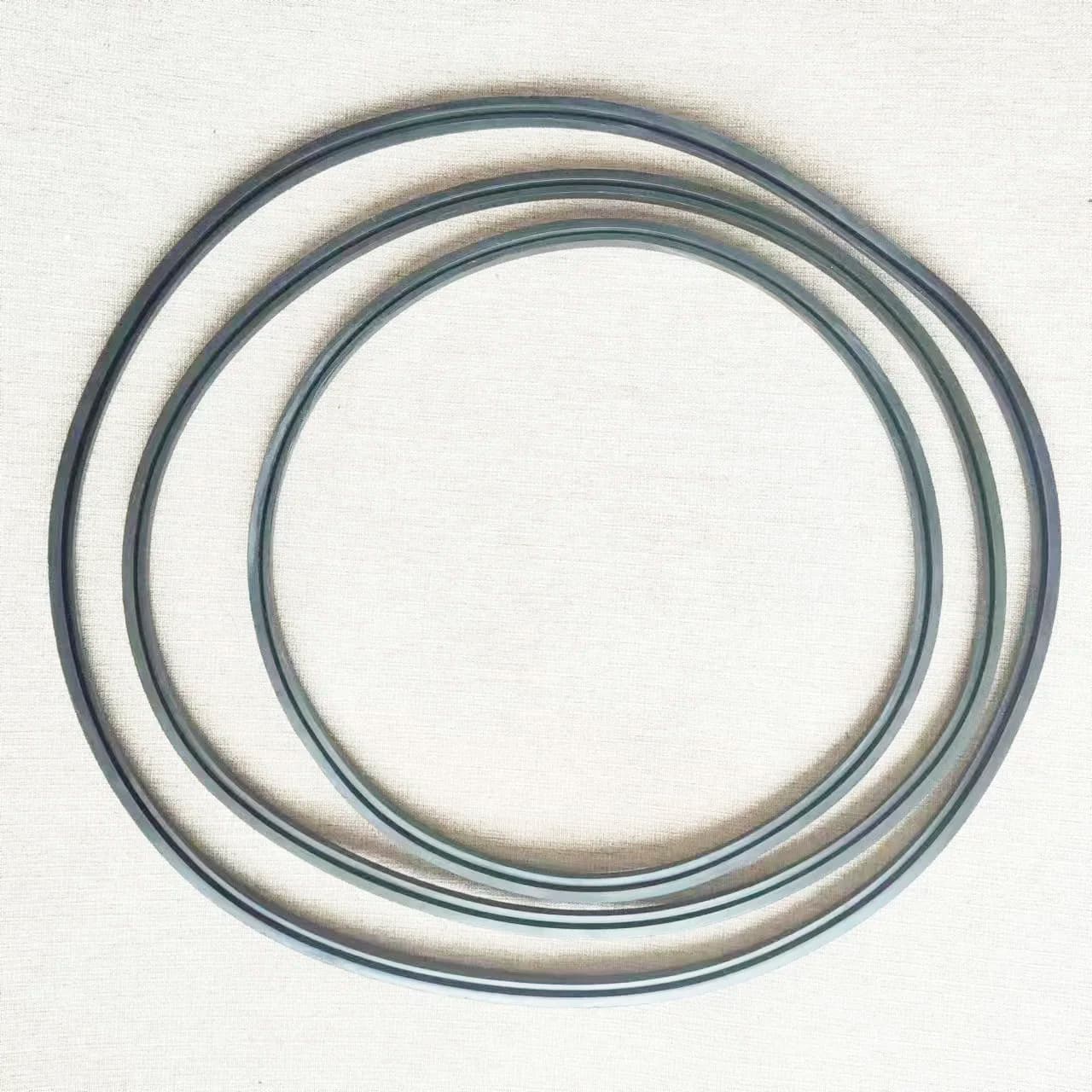 Fascia per anello di pressione in gomma per tamburo elettrico per Roland Yamaha Medeli ecc