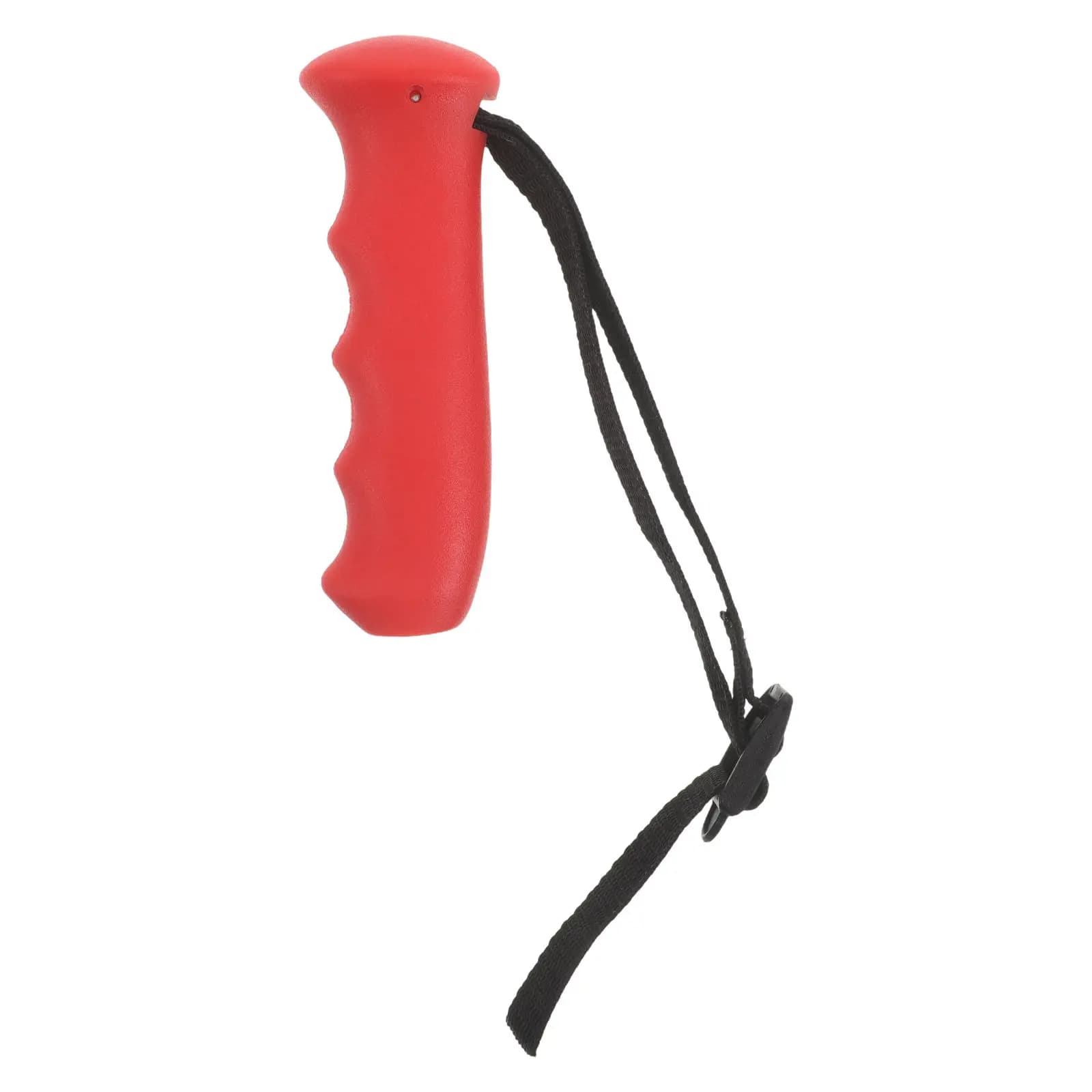 Replacement Cane Handle Grip Red Ergonomic Walking Stick Handle Trekking Hiking Pole Outdoor Sport Camping Gear Wrist Strap