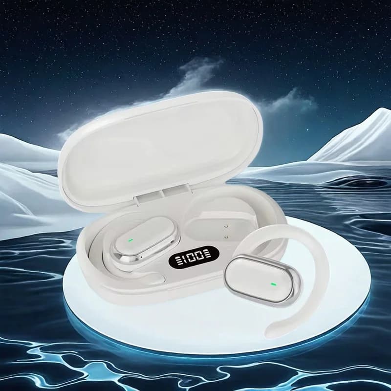 Original X96 TWS Bluetooth Headphones Wireless LED Digital Display Earphones Noise Reduction OWS Headset for Xiaomi Huawei Phone