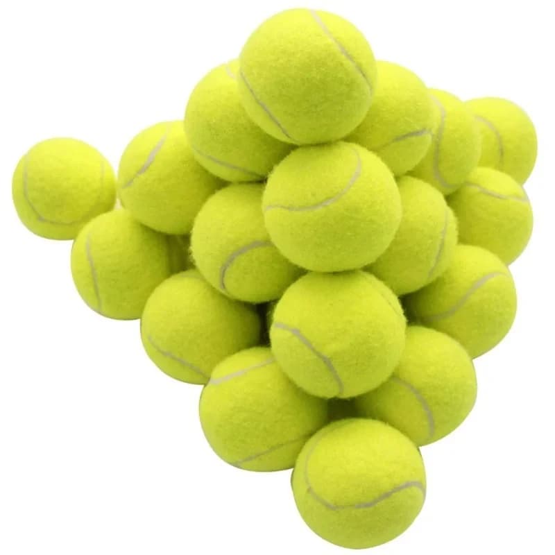 1 pezzo da allenamento per tennis, palla da competizione ad alta elasticità, tennis in gomma, allenamento per adulti