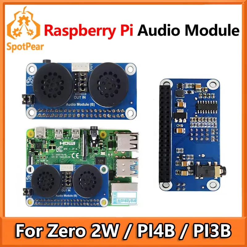Raspberry Pi speaker expansion card zero/3B/4B PWM audio card for GPIO audio amplification