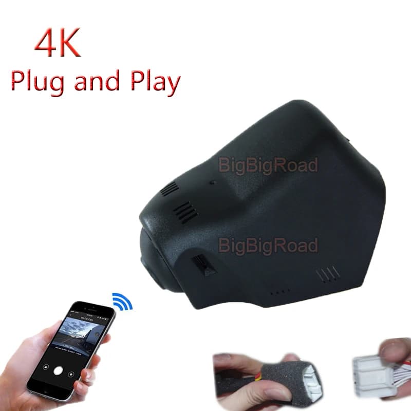 4K Plug And Play Car DVR Wifi Video For Jaguar F-PACE XE XF XJ XEL XFL 2015 2016 2017 2018 Dash Cam Camera FHD 2160P
