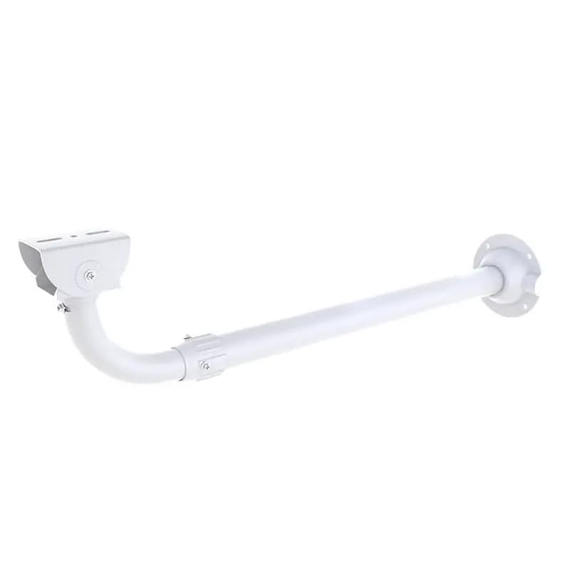 Staffa telescopica per telecamera di sorveglianza ABKN a forma di L, regolabile da 30-60 cm, ideale per apparecchiature di sicurezza per esterni