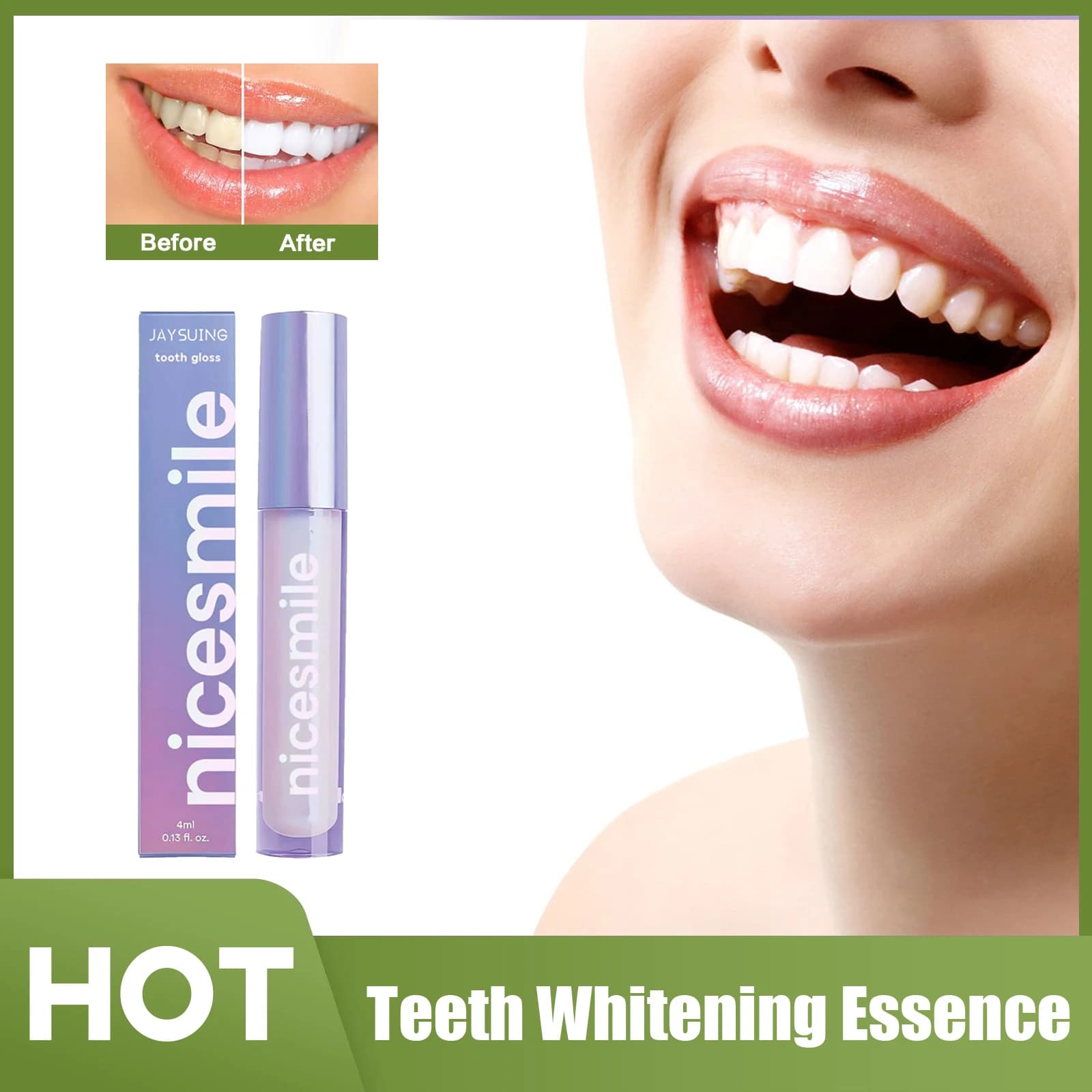 Teeth whitening serum Candle Remove stains Dente Instant tooth cleansing Fresh bad breaths for oral hygiene