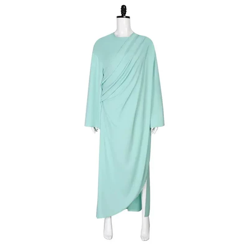 Costume verde statua cosplay Lady Liberty per donna collezione patriottica festa di Halloween Fanw;3'f,6;t.8'