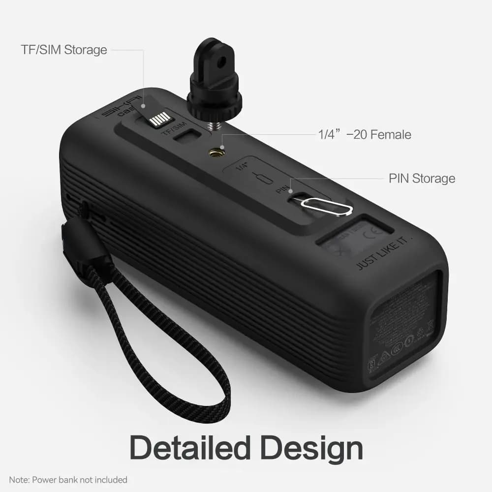 Antique silicone transport case with cord Anti-scratch protective case for Power Bank flexible shockproof for Anker Zolo 165W