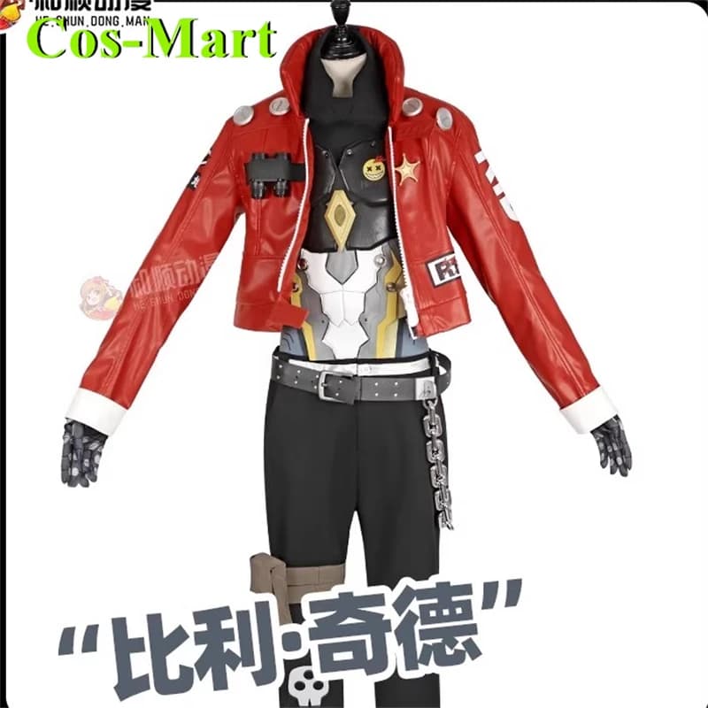 Cos-Mart Game Zenless Zone Zero Billy Costume Cosplay Anime Expo Men's Clothing All Saints Role Game Clothing New