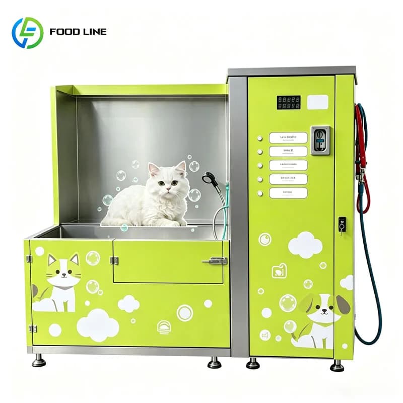 Pet Washing Vending Machine Automatic Dog Wash Station Self Service Pet Grooming Equipment Customized