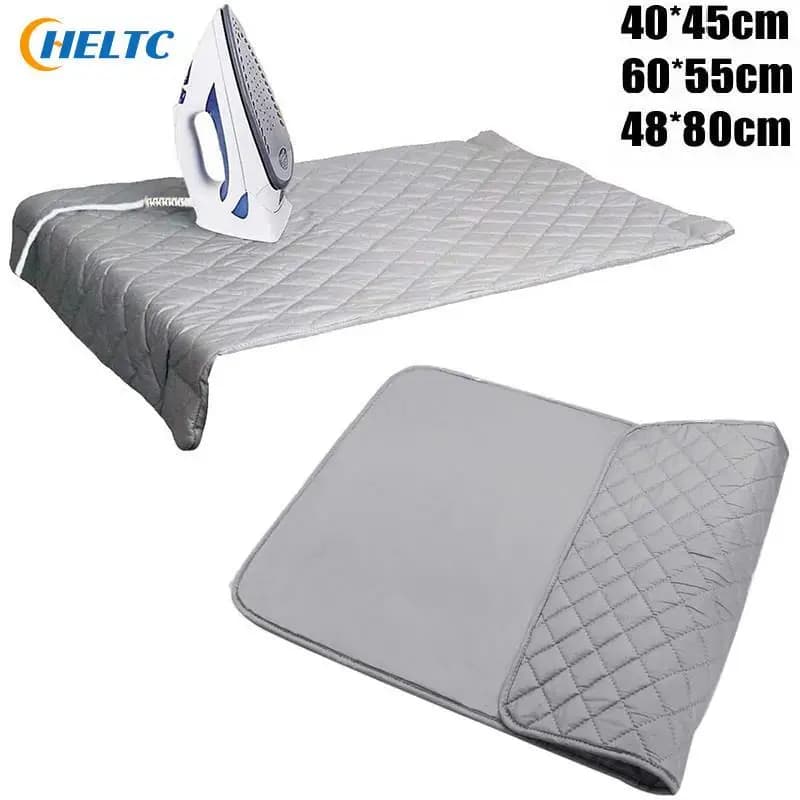 Tappetino da stiro tappetino da stiro portatile compatto asse da stiro asciugatrice da viaggio rondella di ferro ovunque 40*45cm/60*55cm/48*80cm placcato argento