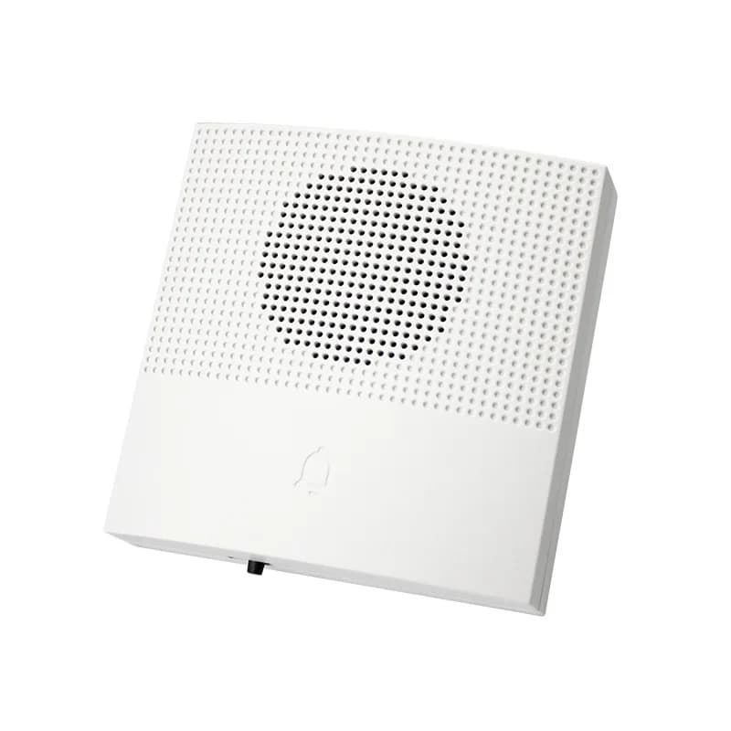 38 Campanello per controllo accessi audio DC 12V Campanello vocale cablato Campanello per porta di benvenuto per campanello per sistema di sicurezza domestica