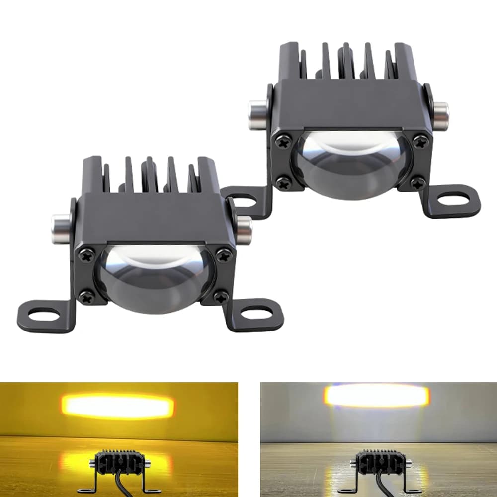 Fari a LED, proiettori per paraurti, fendinebbia, luci da lavoro, luci per griglia auto, mini luci di guida, luci ausiliarie per auto e moto