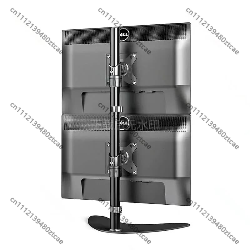 Dual Screen Monitor Stand Up Down Lifting Desktop Base 17-32 Inch Horizontal Vertical Rotation Universal Computer Bracket