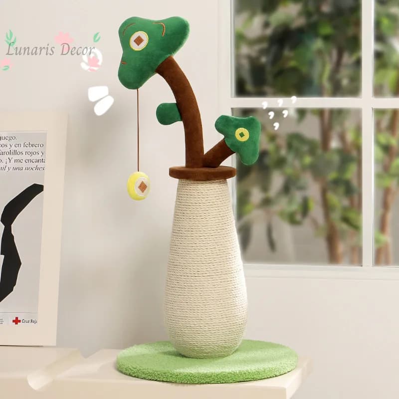 Fortune Tree Integrated Cat Tree Wear Resistant Non Shedding Sisal Scratching Post Scratcher Board